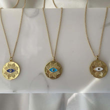 Load image into Gallery viewer, Hydra Evil Eye Necklace