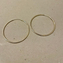 Load image into Gallery viewer, Infinity Hoop Earrings