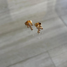 Load image into Gallery viewer, Mini Cross Stud Earrings