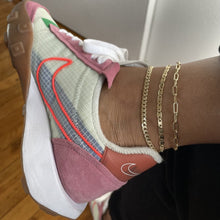 Load image into Gallery viewer, Pave Curb Link Anklet