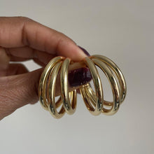 Load image into Gallery viewer, Tiered Hoop Earrings