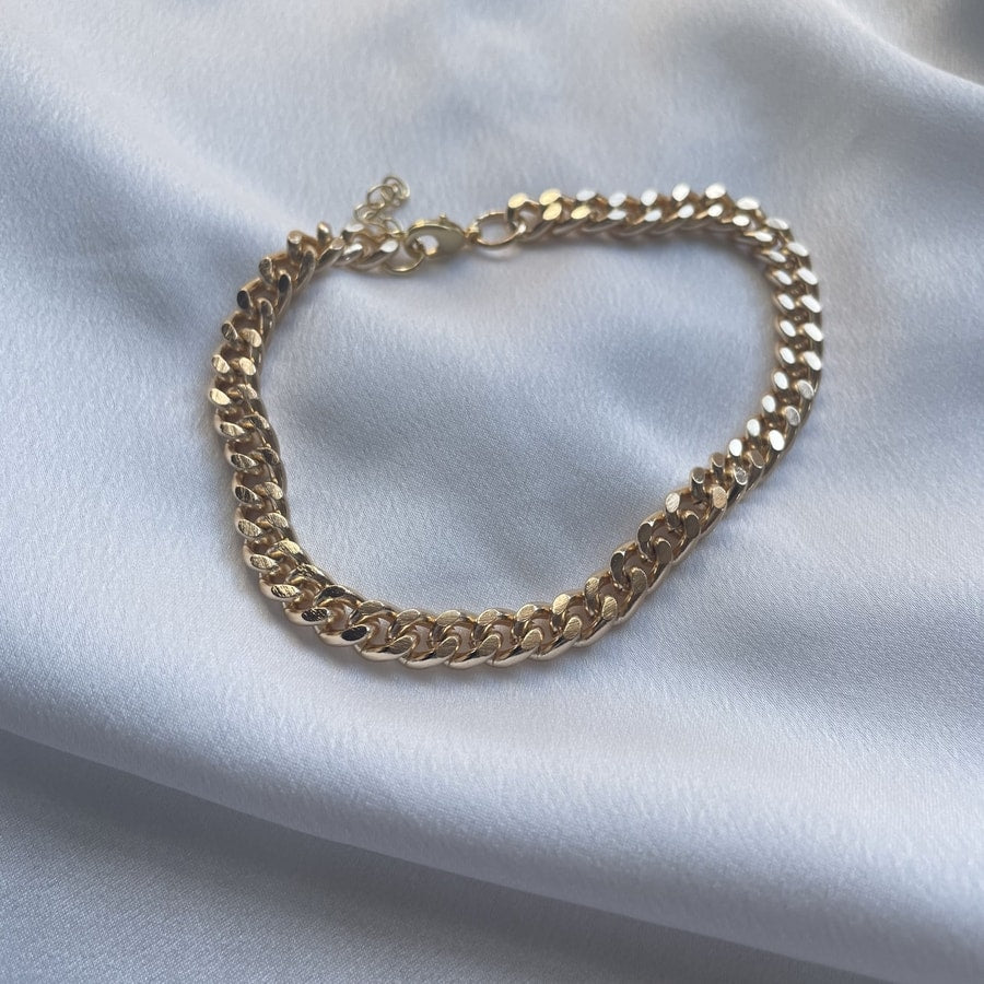 Chunky Cuban Link Anklet